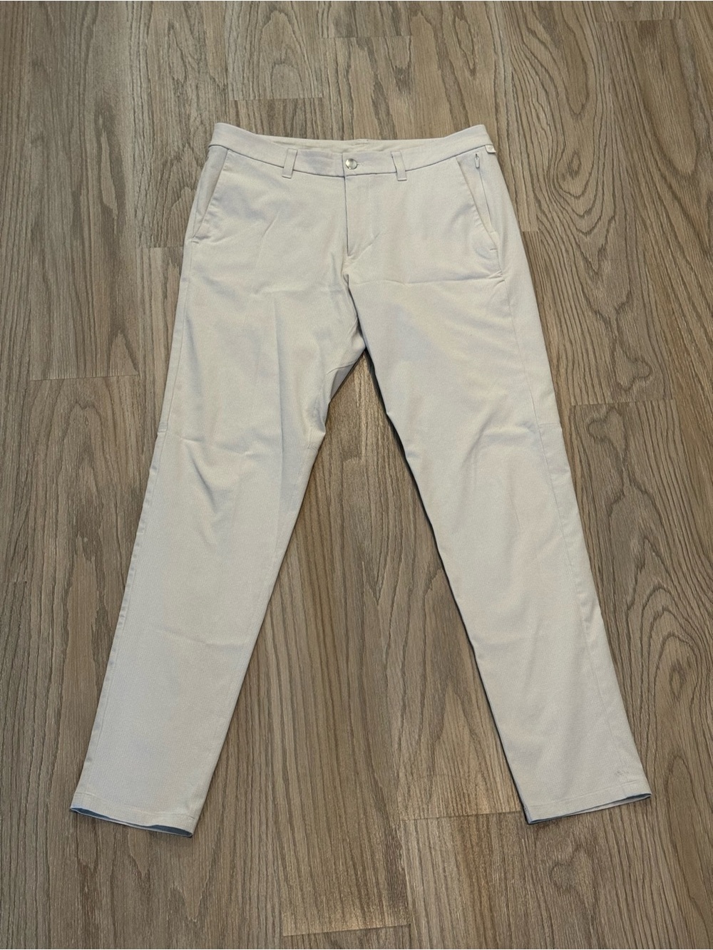 Lululemon commission pants men’s 33 light gray pale gray
